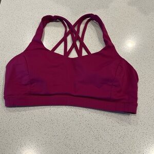 Magenta Lululemon Sports Bra